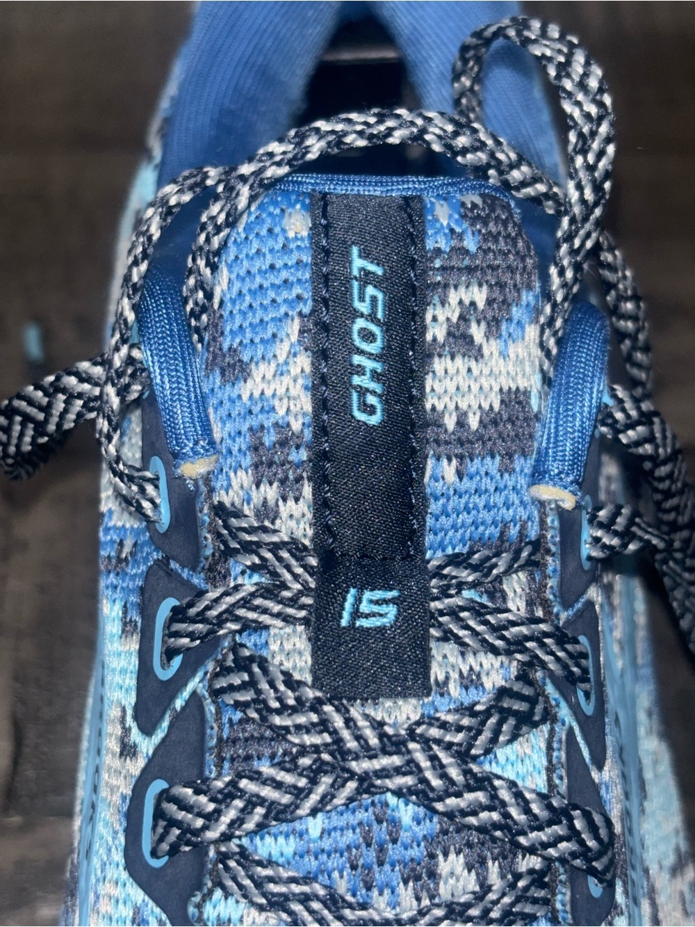 Brooks Ghost 15 Star/Eclipse/Grotto limited edition color pattern Womens SZ 8.5 - Picture 2 of 12